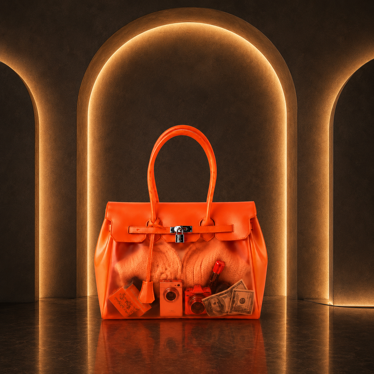 Sac Jelly - Sunset Coral